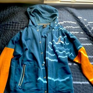 Jordan Zip Up W/ Buttons Sz XL